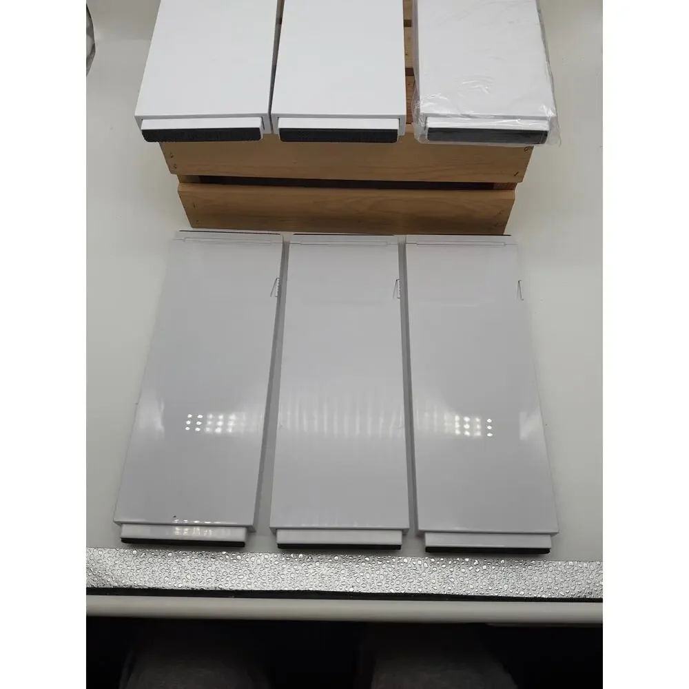 Lifewit Adjustable Plastic Drawer Dividers –White Expandable Organizer Set (6Pk)
